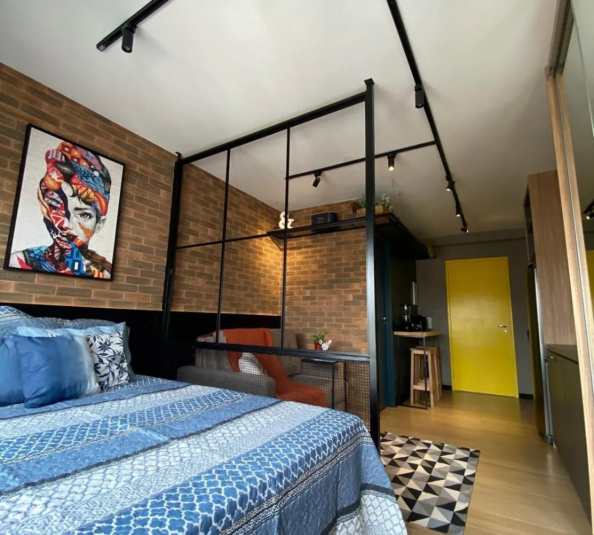 Apartment F1407 - 5 Stars: Industrial Loft Frei Caneca | Paulista Sao Paulo