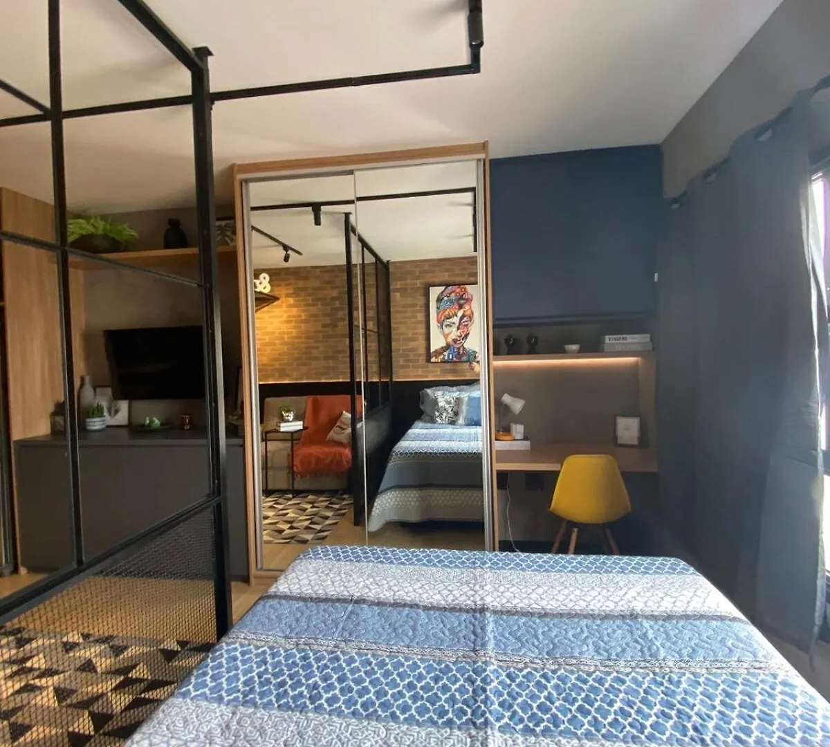 F1407 - 5 Stars: Industrial Loft Frei Caneca | Paulista Sao Paulo Brazil