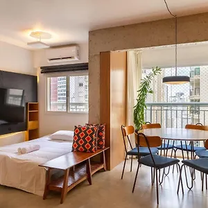 Apartamento Apto Com Maquina De Lavar Perto Do Metro Trianon, São Paulo